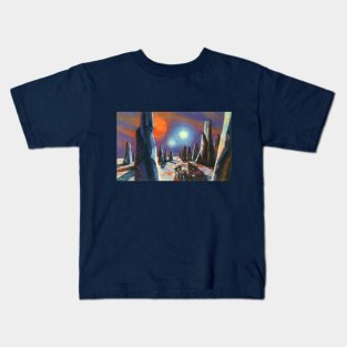 Vintage Science Fiction Kids T-Shirt